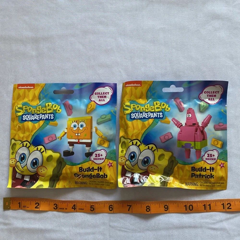 nickelodeon Sponge bob Squarepants Patrick‎ Build-it Mini Figurines